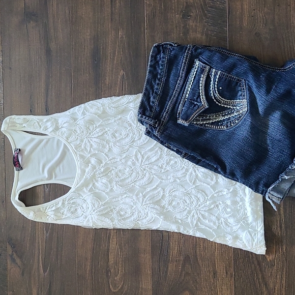 Lace Tank Top - Picture 1 of 5